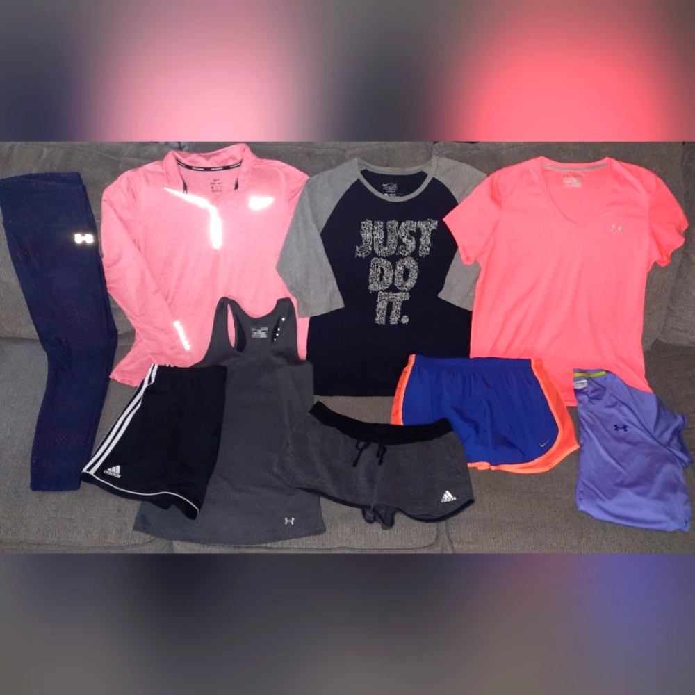 UNDER ARMOUR, NIKE & ADIDAS WOMENS LOT ALL SIZE XL